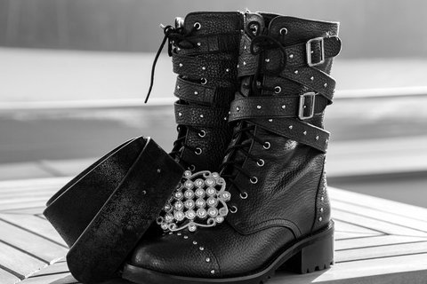 Banner: Stiefel
